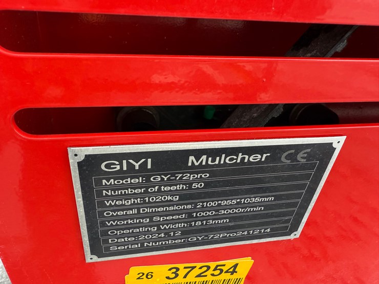 #2032-•-giyi-gy-72pro-72"-skid-steer-mulcher-gy72pro241214inv#-37254-image-7