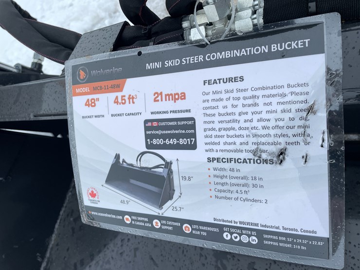 #2365-•-wolverine-mini-skid-steer-combination-bucket-image-9