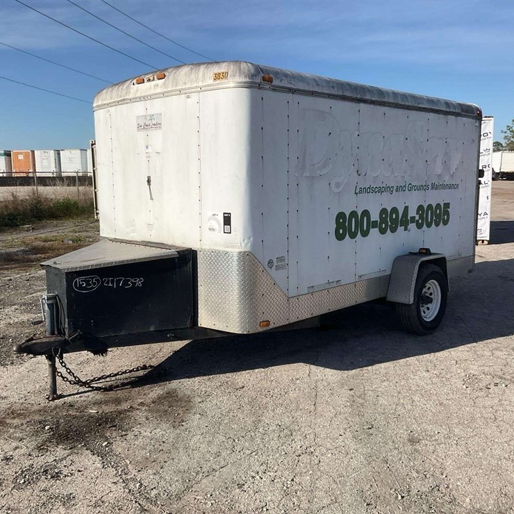 2012 Sun Coast Trailers 712ESB5 S/A Enclosed Trailer