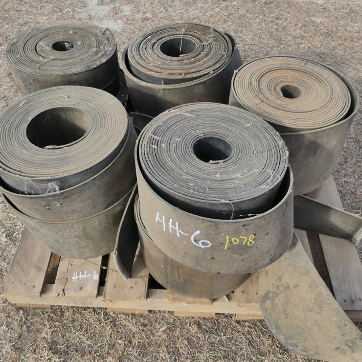 "Ten" Belts for Round Bale Cotton Picker