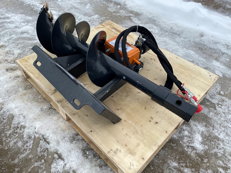 #2352-•-wolverine-mini-skid-steer-auger-drive-and-bit-image-4