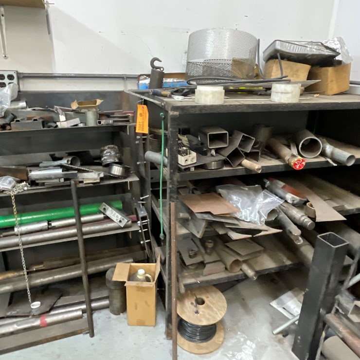 #5981 • Metal Shelf