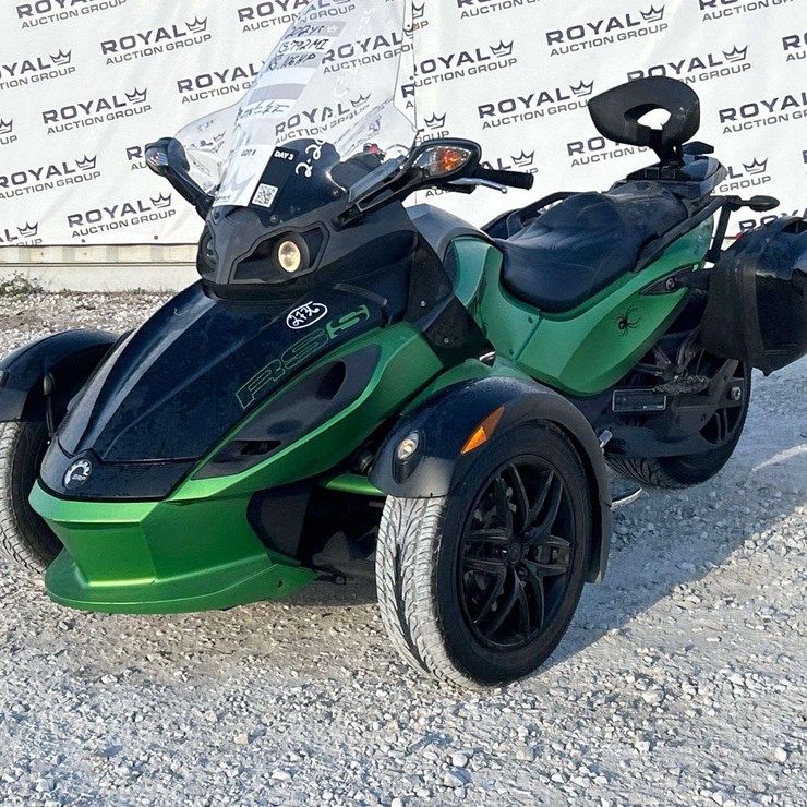 2012 Can-Am Spyder Motorcycle