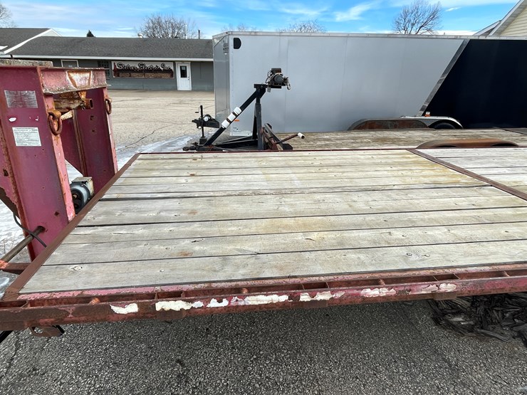 #4003-•-1997-high-view-mfg-25'-5th-wheel-flatbed-trailer-(wi-title-in-delay)-image-12