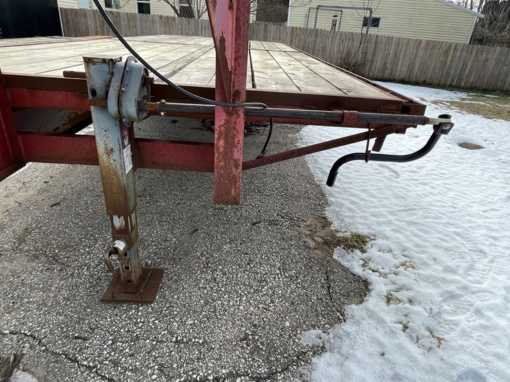 #4003-•-1997-high-view-mfg-25'-5th-wheel-flatbed-trailer-(wi-title-in-delay)-image-11