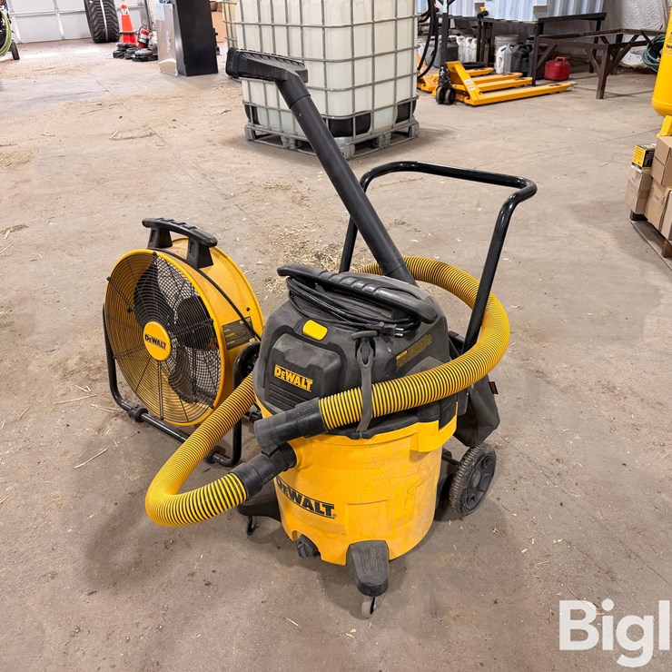 DeWalt Wet/Dry Vac & Fan