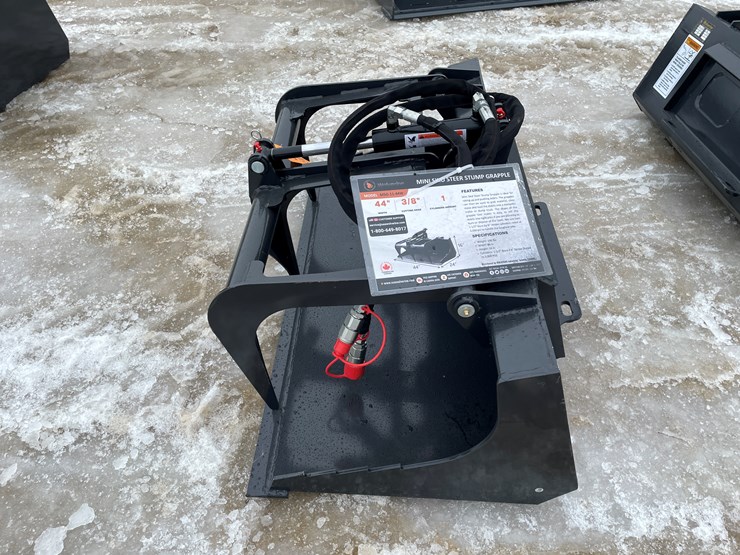 #2345-•-wolverine-mini-skid-steer-stump-grapple-image-7