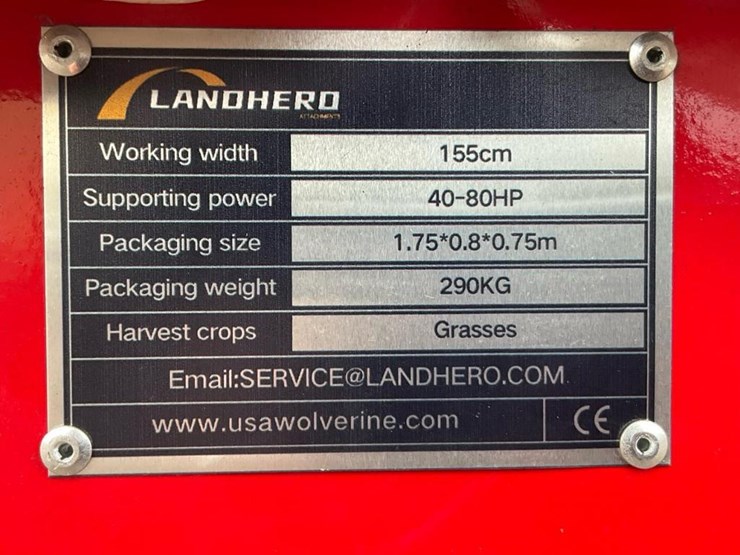 #1397-•-unused-landhero-3-point-flail-type-mower-image-5