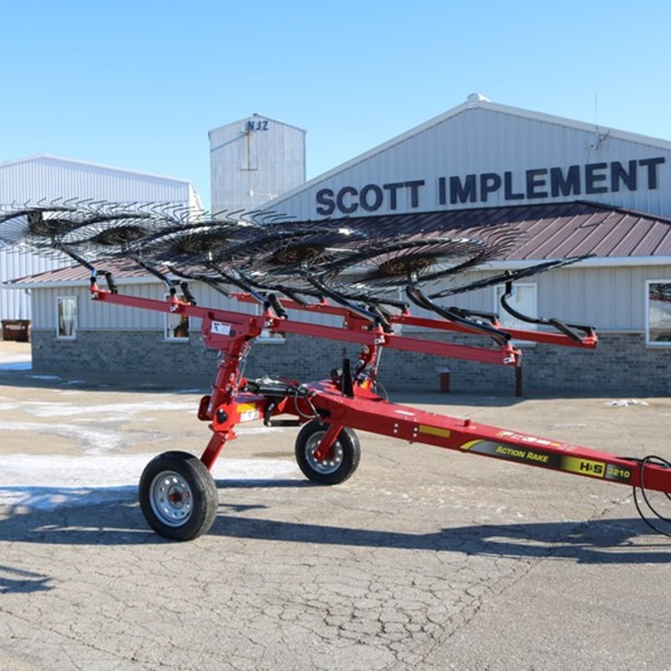 #4115 • 2023 H&S 3210 Action Rake Hay Rake