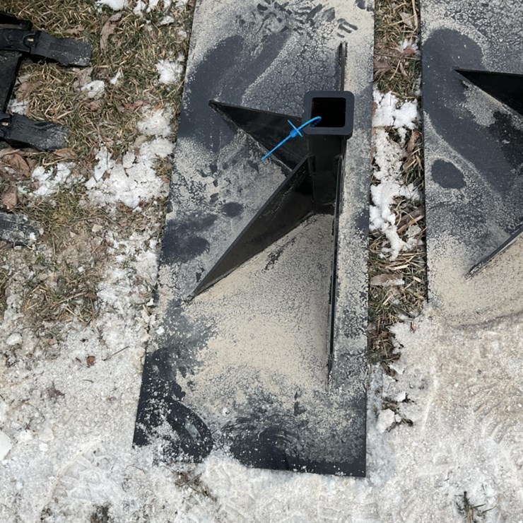 Skid Steer Trailer Mover hitch attachment