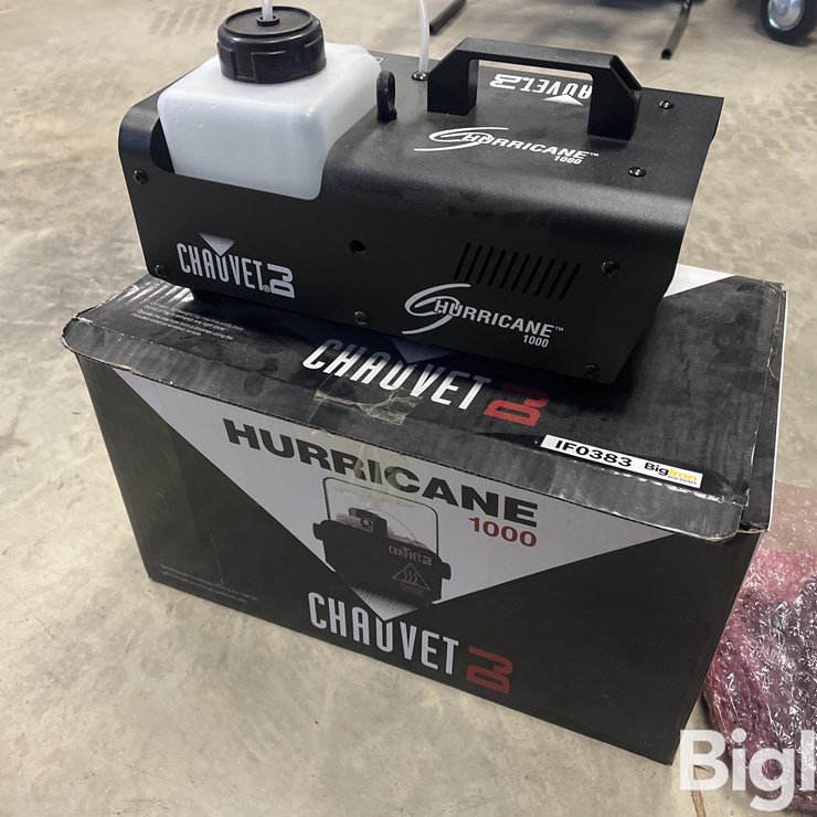 Chaucet Hurricane 1000 Fog Machine Unit