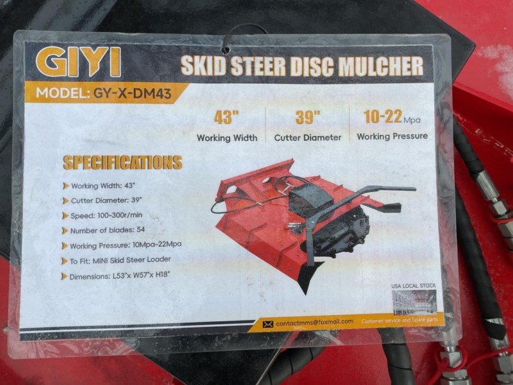 giyi-gy-x-dm43-skid-steer-disc-mulcher,-43"-working-width,-54-blades-image-7