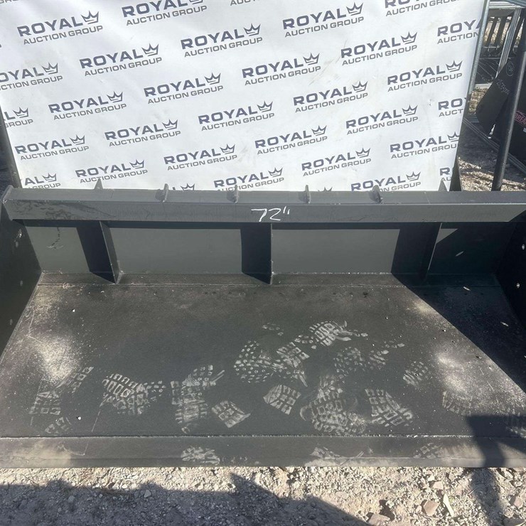 72in Bucket Skid Steer Attachment