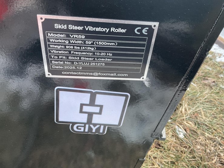 giyi-vr59-skid-steer-vibratory-roller,-59"-width,-908-lbs,-serial-d-yluj-251275-image-3