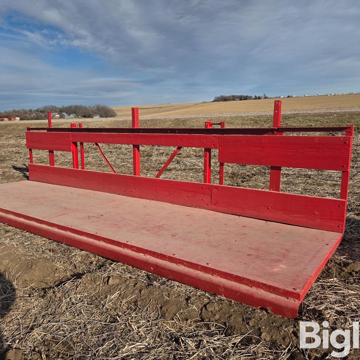 Shop Built Forklift Scaffold