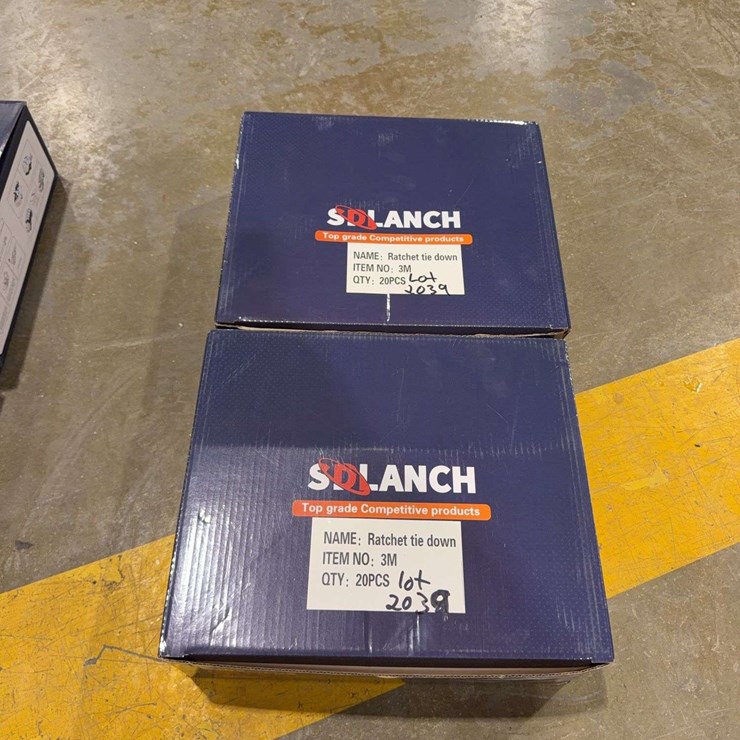 (40) Ratchet Straps 3 Meters Long