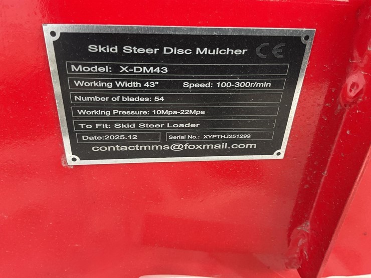 giyi-x-dm43-skid-steer-disc-mulcher,-43"-width,-54-blades-image-2