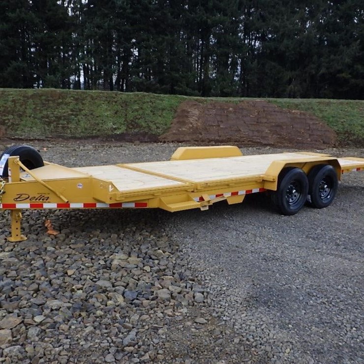 2026 Delta 7'x20' T/A Tilt Deck Trailer