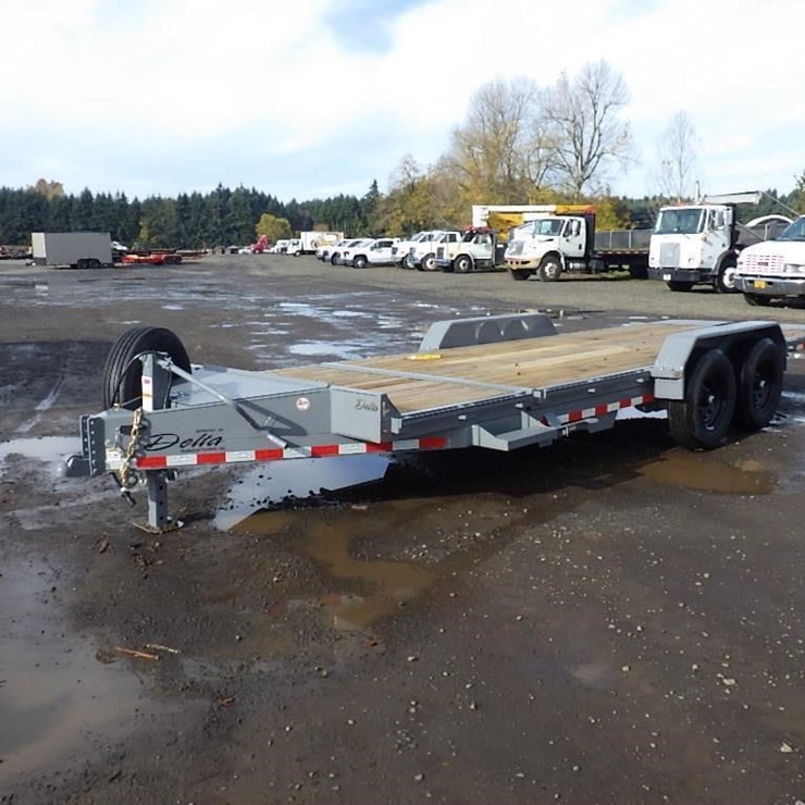 2026 Delta 7'x20' T/A Tilt Deck Trailer
