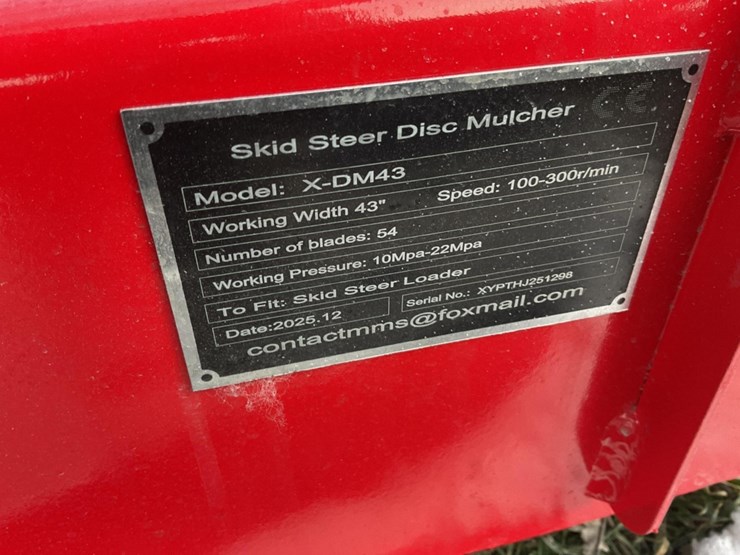 giyi-gy-x-dm43-skid-steer-disc-mulcher,-43"-working-width,-54-blades-image-4
