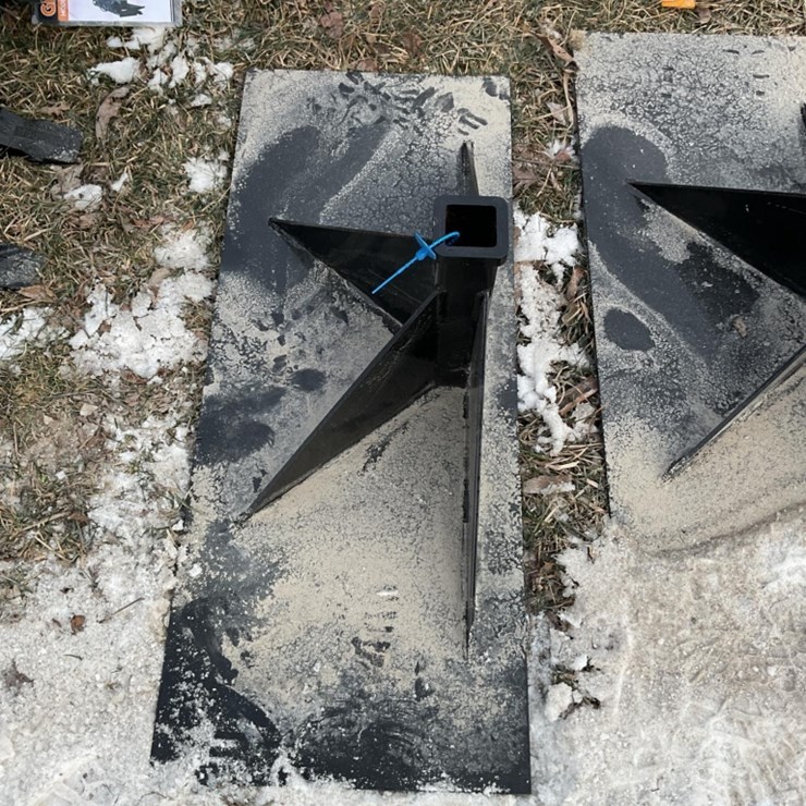 Skid Steer Trailer Mover hitch attachment