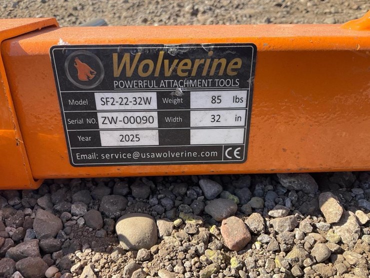 #1358-•-unused-wolverine-3-point-bale-spear-image-2