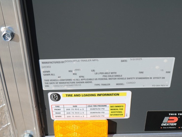 #4117-•-2025-doolittle-6'x12'-v-nose-cargo-trailer-image-6