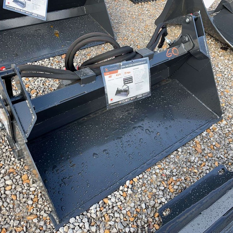 Unused Mini Skid Steer Combination Bucket
