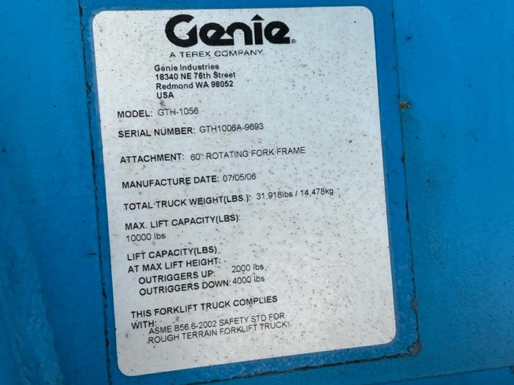 2006-genie-gth1056-image-9