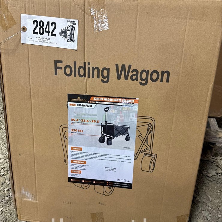 2842 - FOLDABLE WAGON CART