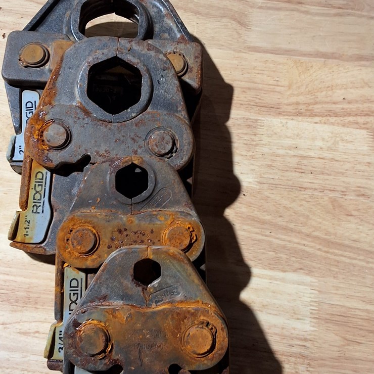 #335 • LOT OF RIDGID PRO PRESS HEAD