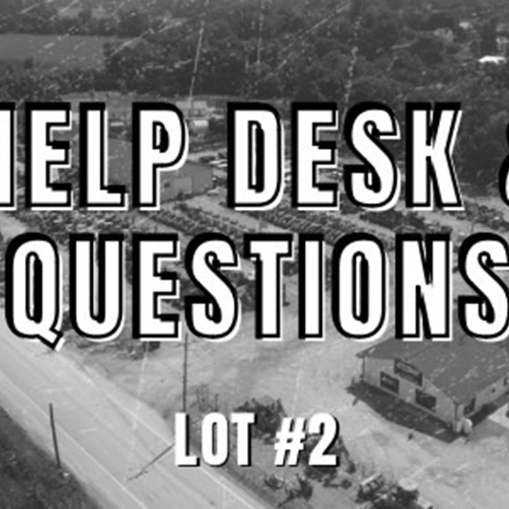 HELP DESK & QUESTIONS