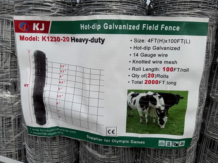 #8651-•-2025-unused-hot-dip-galvanized-field-fence-image-4
