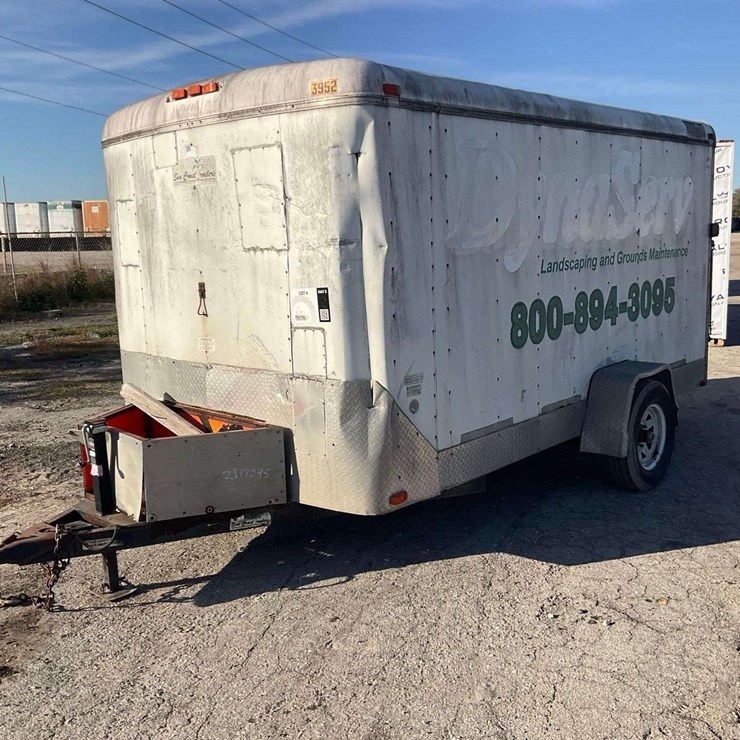 2012 Sun Coast Trailers 712ESB5 S/A Enclosed Trailer