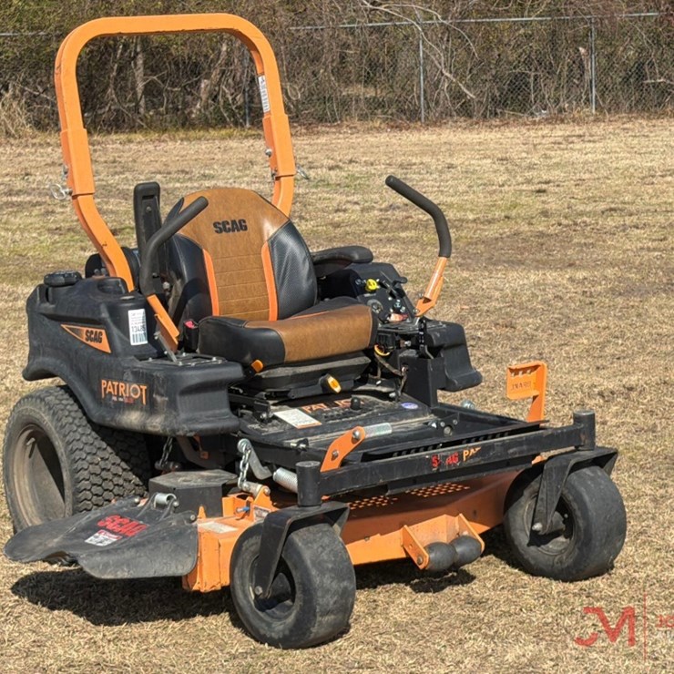 SCAG PATRIOT ZERO TURN MOWER