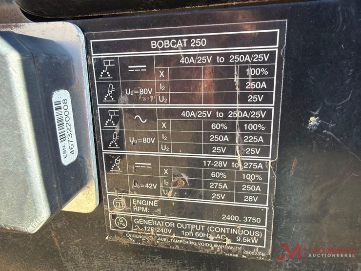 miller-bobcat-250-welder-/-generator-image-12