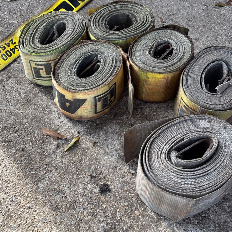 #397 • LOT OF 6 RATCHET STRAPS