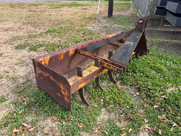 #385-•-6-ft-box-blade-with-ripper-teeth-and-cutting-edge-image-1