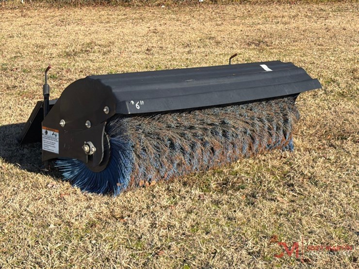 2011-bobcat-68"-angle-broom-/-sweeper-skid-steer-attachment-image-1