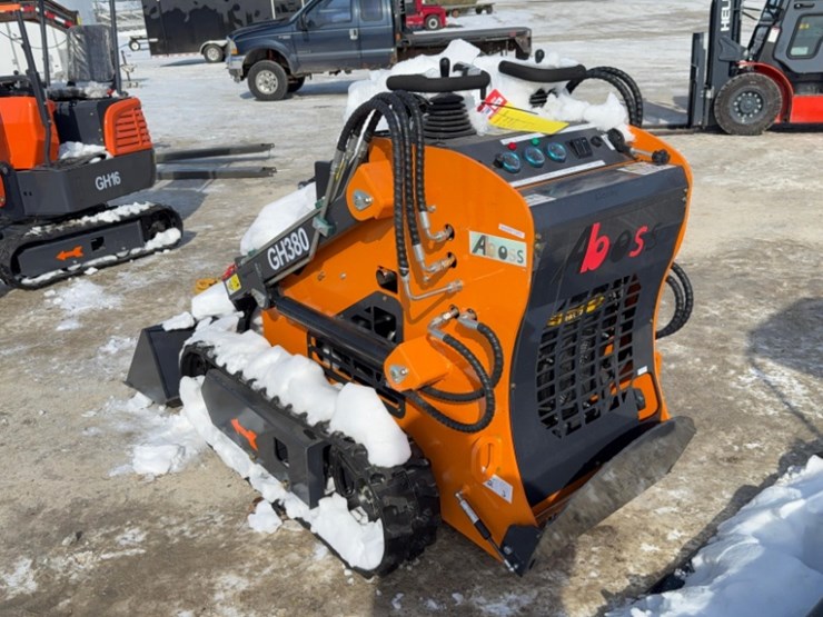 new-unused-aboss-gh380-mini-skid-loader,-15-hp-gas-engine,-aux.-hyd,-sn#2507113973-image-2