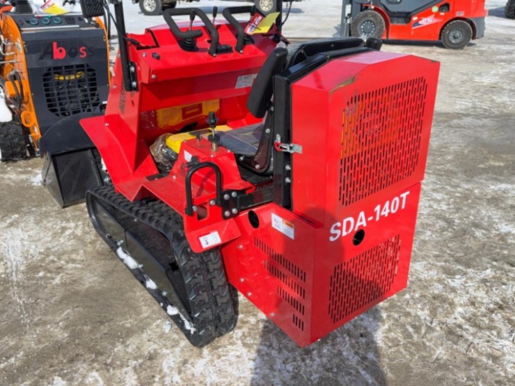 unused-2026-agt-model-sda140t-compact-track-loader,-15-hp-gas-engine,-sn#-sda140t25l1128947-image-8