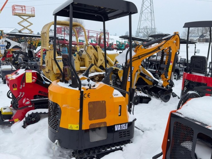 unused-2025-miva-model-15-mini-excavator-13.5hp-gas-engine,-pilot-controls,-blade--sn#15j2512137-image-13