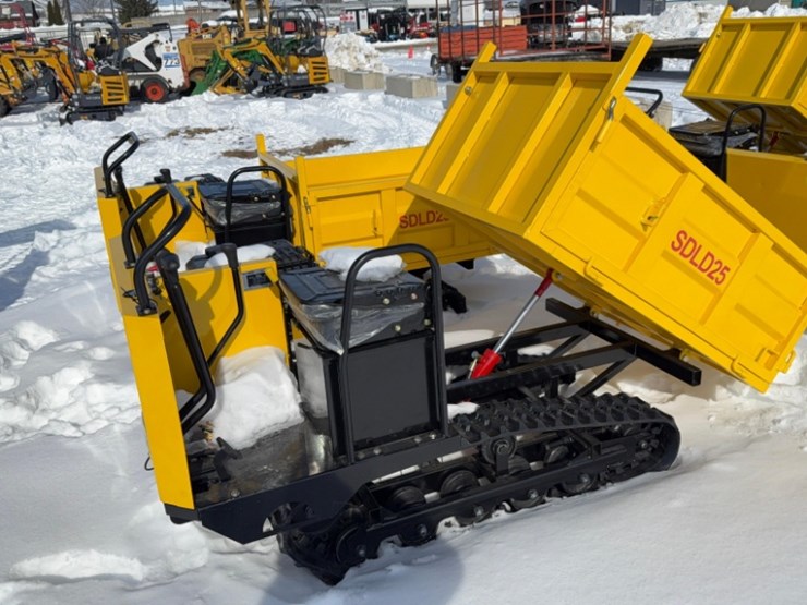 new-unused-ir-model-ird25-track-dumper,-13-hp-gas-engine,-3-speed,-hydraulic-dump-image-1