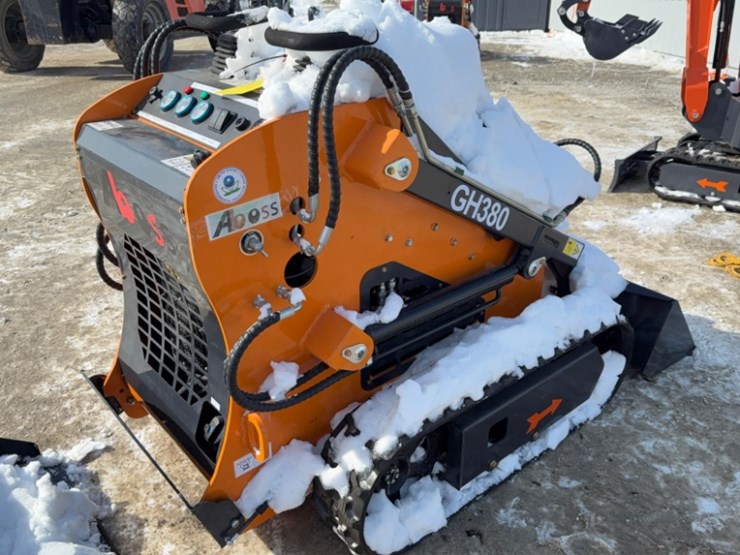 new-unused-aboss-gh380-mini-skid-loader,-15-hp-gas-engine,-aux.-hyd,-sn#2507113973-image-4
