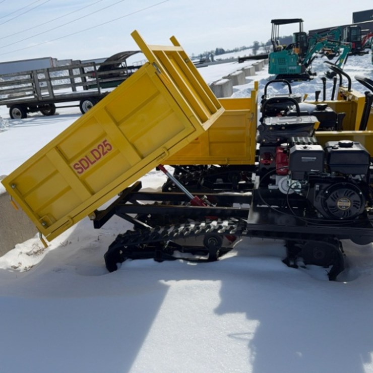 New Unused IR Model IRD25 Track Dumper, 13 Hp Gas Engine, 3 Speed, Hydraulic Dump
