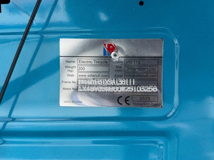 unused-ir-model-iret13-electric-vehicle-with-dump-bed,-60-volt-20a-batteries,-image-6