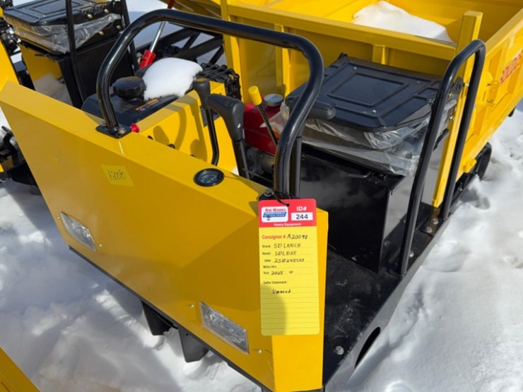 new-unused-ir-model-ird25-track-dumper,-13-hp-gas-engine,-3-speed,-hydraulic-dump-image-7