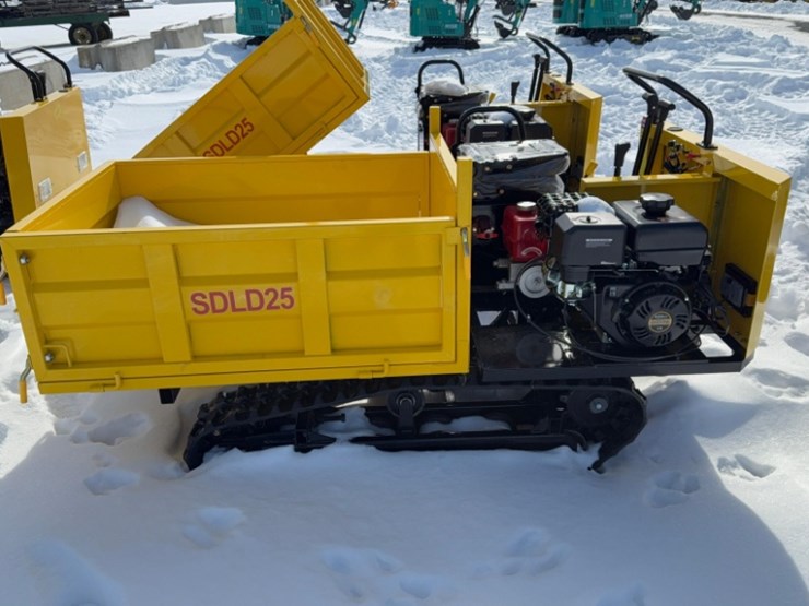new-unused-ir-model-ird25-track-dumper,-13-hp-gas-engine,-3-speed,-hydraulic-dump-image-1