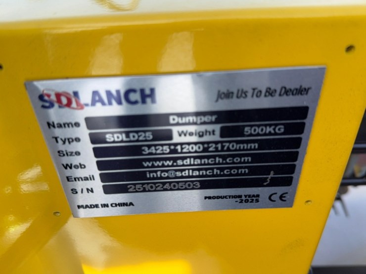 new-unused-ir-model-ird25-track-dumper,-13-hp-gas-engine,-3-speed,-hydraulic-dump-image-4