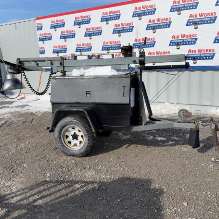 Light tower, Kubota Diesel Engine 6269hrs Lights work